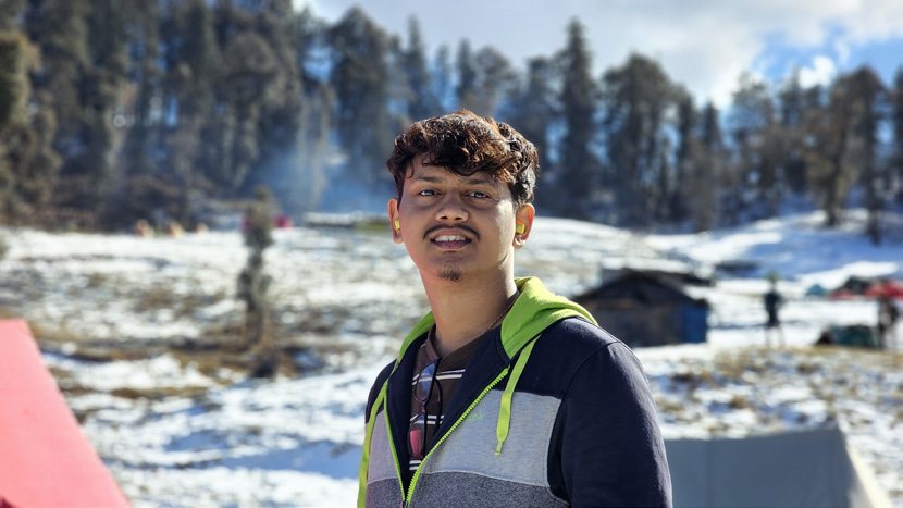 Sairaj Modak, placed as Graphic Designer
